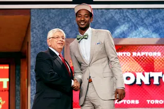 Terrence Ross - Terrence Ross of the Washington Huskies was selected No. 8 overall by the Toronto Raptors.(Photo: Elsa/Getty Images)