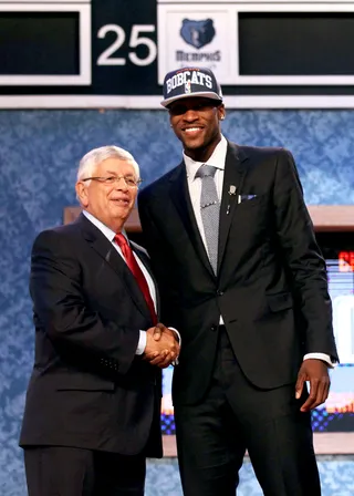 Michael Kidd-Gilchrist - Michael Kidd-Gilchrist of the Kentucky Wildcats was selected No. 2 by the Charlotte Bobcats. It is the first time that the top two picks were from the same school.(Photo: Elsa/Getty Images)