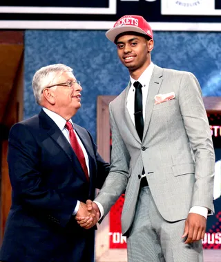 Jeremy Lamb - Jeremy Lamb of the Connecticut Huskies was selected No. 12 overall by the Houston Rockets.(Photo: Elsa/Getty Images)