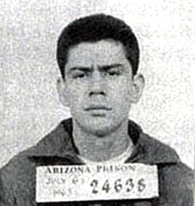 Miranda v. Arizona (1966) - Ernest Miranda admitted to a kidnapping and rape after hours of police interrogation, but in this landmark case, the Supreme Court agreed that police must inform suspects of their rights —&nbsp;including the right to remain silent —&nbsp;before questioning. The warning that police read to people being arrested was named after him.(Photo: Courtesy Wikimedia Commons)