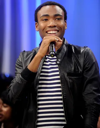 Pearly Whites - Childish Gambino at 106 &amp; Park, June 27, 2012.(Photo: John Ricard/BET)