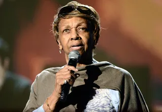 Cissy Houston - Singer Cissy Houston performs onstage at day 2 of the 2012 BET Awards rehearsals held at The Shrine Auditorium on June 29, 2012 in Los Angeles, California. (Photo: Michael Buckner/Getty Images For BET)