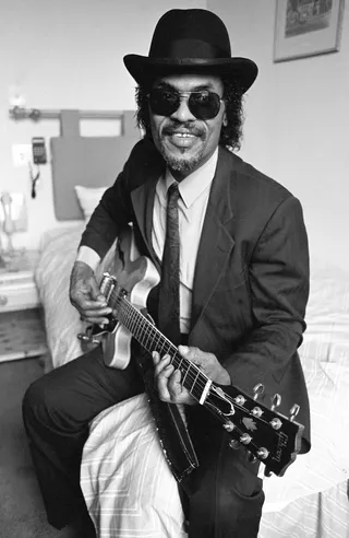 Chuck Brown (08/22/36 – 05/16/12) - Affectionately called the Godfather of Go-Go-, Brown was born August 22, 1936 in Gaston, NC. (Photo: David Corio/Redferns)