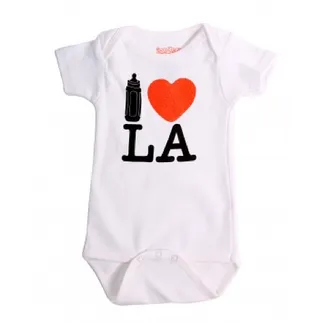 LA Onesie - We think this Kitson Sara Kety Bottle LA one piece would look cute on Blue Ivy and represent her love for Los Angeles.  (Photo: Courtesy Kitson)