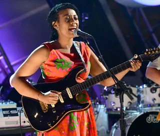 Jennah Bell - LOS ANGELES, CA - JUNE 29: Musician Jennah Bell performs onstage at day 2 of the 2012 BET Awards rehearsals held at The Shrine Auditorium on June 29, 2012 in Los Angeles, California.(Photo: Michael Buckner/Getty Images For BET)