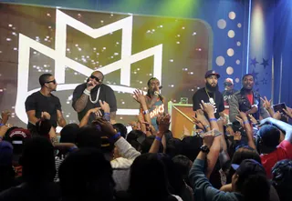 Maybach Music - MMG hit the island of Manhattan to drop their new album, Self Made, Vol. 3 on 106. Tonight at 6P/5C.(Photo: John Ricard/BET)