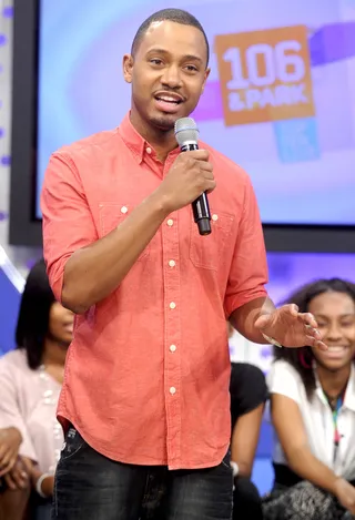 Terrence J Speaks Frankly - Terrence J at 106 &amp; Park, June 25, 2012. (Photo: John Ricard / BET)