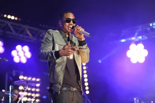 Trigga - Trey Songz woos the ladies and wows the crowds during his live performance at the BBC Radio 1 Hackney Weekend in London.   (Photo: Optic Photos, PacificCoastNews.com)