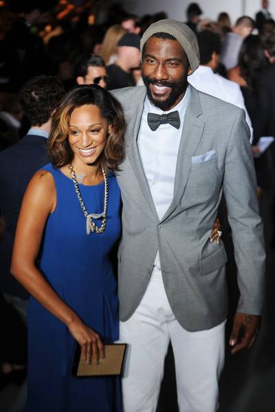 Amar'e Stoudemire and Alexis Welch - New York Knicks star Amar'e Stoudemire and longtime girlfriend Alexis Welch tweeted an image of their wedding bands after getting hitched in 2012. Their super-private ceremony was held on the rooftop of their New York City home and included just 12 guests.&nbsp;(Photo: Pier Marco Tacca/Getty Images)