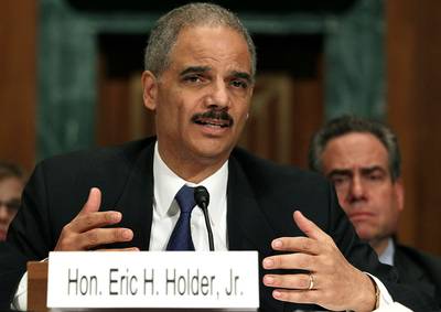 Is That Why Issa Is Still Gunning for Holder? - DOJ turned over 7,600 pages of records, but Holder refused to give the committee internal communications made after Feb. 4 relating to the department's response to the controversy and the ensuing congressional investigations. According to Cummings, the Republicans on the Oversight panel wanted to know what happened after Feb. 4 and whether there was an effort to retaliate against the whistleblowers.(Photo: Mark Wilson/Getty Images)