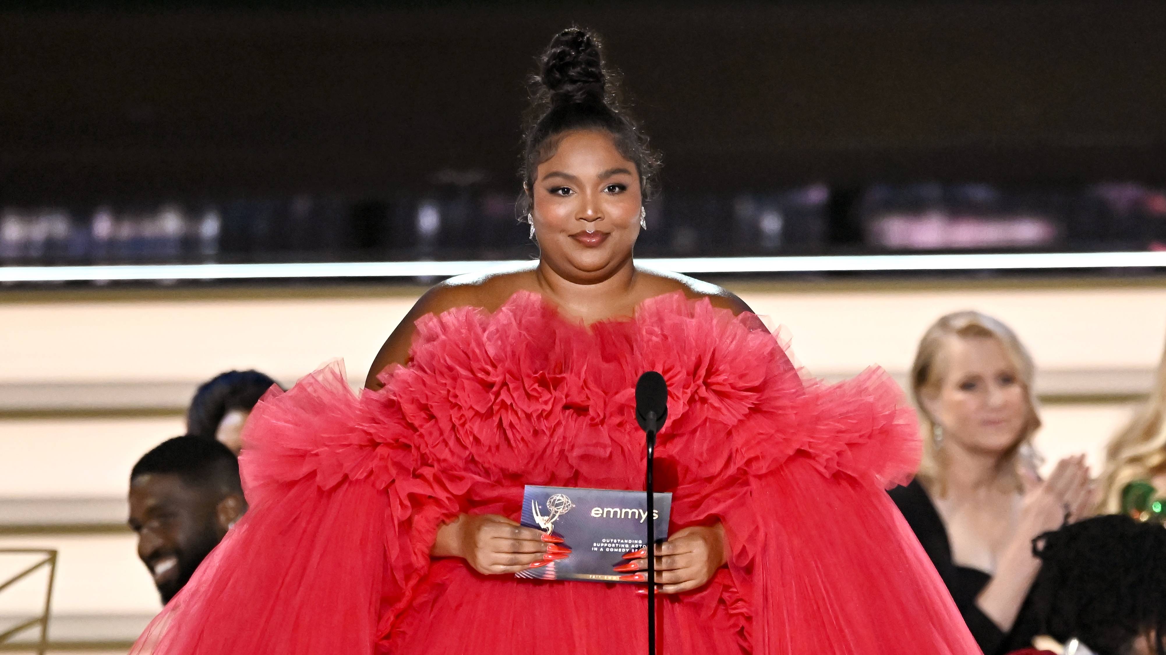 Lizzo at the 74th Primetime Emmy Awards held at Microsoft Theater on Sept. 12, 2022. 