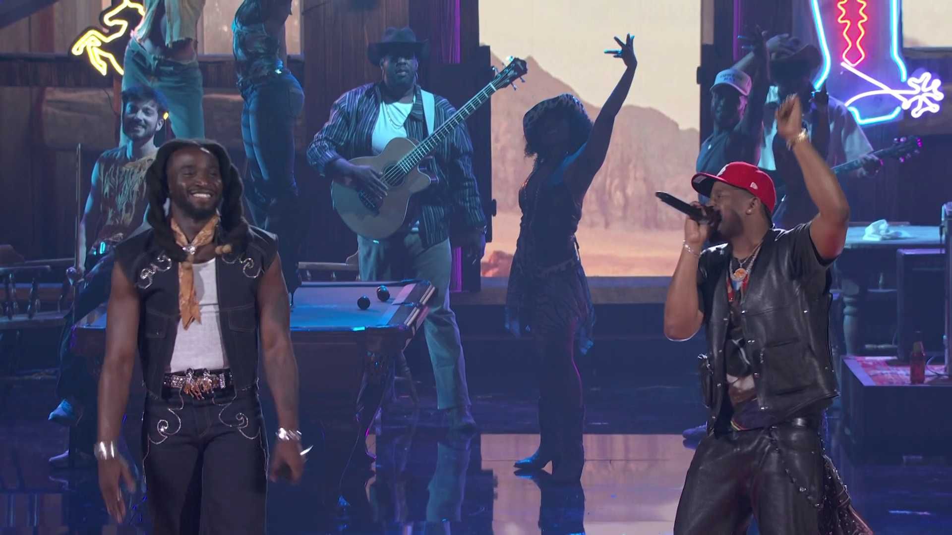 Shaboozey feat. JKwon "A Bar Song (Tipsy)"/"Tipsy" BET Awards 2024