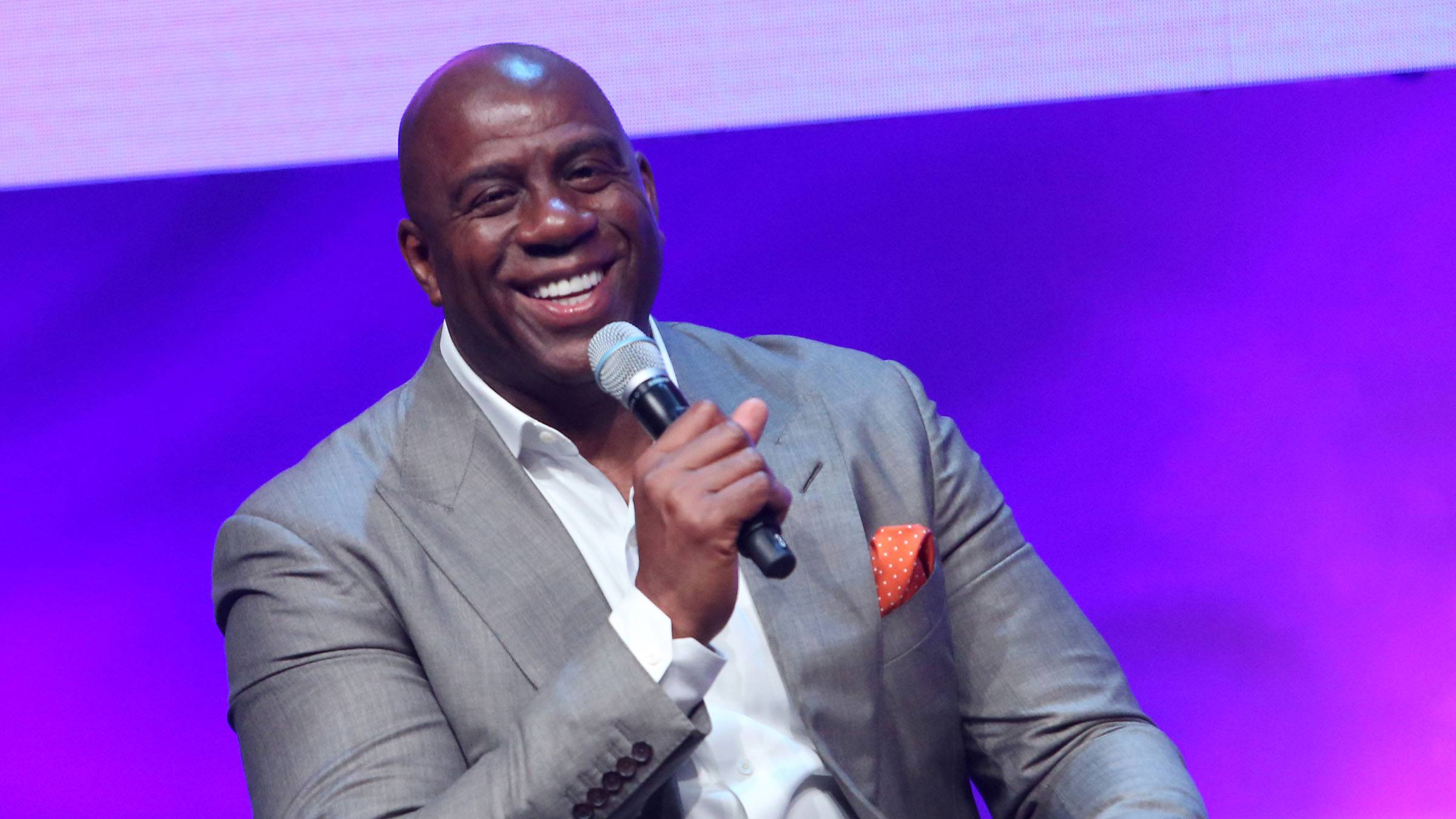 Magic Johnson joins bid to buy the NFL's Washington Commanders