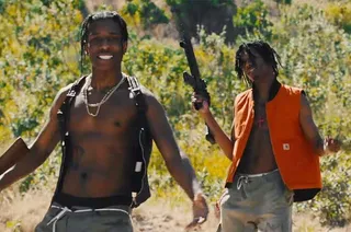 Choppin' It Up - The rapper sampled Nintendo for his collab with A$AP Rocky, "New Choppa."(Photo:&nbsp;AWGE/Interscope)