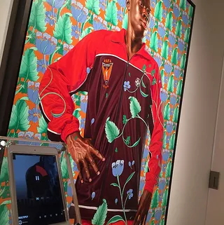Water Colors - A$AP Rocky's &quot;Multiply&quot; was chosen as the soundtrack for&nbsp;Kehinde Wiley's&nbsp;latest portrait.(Photo: Drake via Instagram)