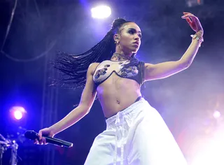FKA Twigs - With her eye-catching aesthetics and awesome music videos,&nbsp;FKA Twigs&nbsp;has truly earned her nomination for Best International Act: UK.&nbsp;(Photo: Matt Cowan/Getty Images)