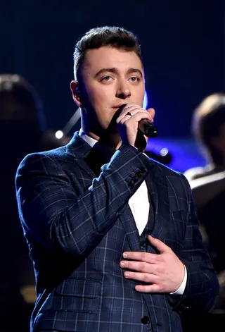 Sam Smith - The UK crooner with a golden voice, Sam Smith, is nominated for Best New Artist.(Photo: Larry Busacca/Getty Images for NARAS)