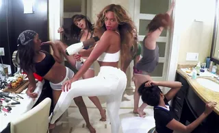 Beyoncé – '7/11' - Queen Bey jumped right into the club/trap music swing with her own spin on things. Her hit song "7/11" had us dancing all over the place, and many fans went hard to recreate the home-made inspired video.&nbsp;(Photo: Columbia Records / Parkwood Entertainment)