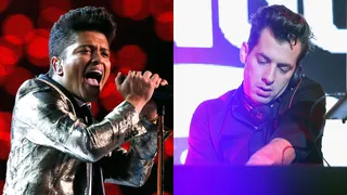 "Uptown Funk" Mark Ronson Featuring Bruno Mars - Bruno Mars and Mark Ronson brought the funk with their groovy single, "Uptown Funk." The song just might win Best Collaboration. Don't believe it? Just watch!(Photos from left: Kevin C. Cox/Getty Images, Robin Marchant/Getty Images for PANDORA Media)