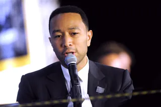 John Legend - John Legend and his always-classic voice is nominated for Best Male R&amp;B/Pop Artist after writing and recording the moving "Glory" with Common for the Selma soundtrack.(Photo: Brad Barket/Getty Images for POLITICO)