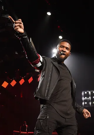 Usher - Usher has been lighting up Billboard charts as he prepares his eighth studio LP, UR. Singles like "Good Kisser," "She Came To Give It To You" and strip club smash "I Don't Mind," plus features with Chris Brown, Kid Ink and Wale have whet appetites for new Ursh. He can add to his crowded trophy case with a Best Male R&amp;B/Pop Artist award.(Photo: Andrew H. Walker/Getty Images)