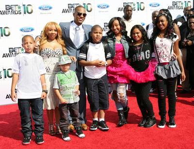 T.I. and the Rest of the Harris Family - The hustle never stops.(Photo: Maury Phillips/WireImage)
