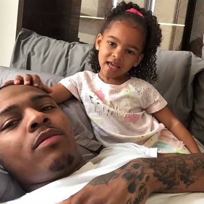 Shad Moss and His Daughter - Daddy's little girl. (Photo: Shad Moss via Instagram)
