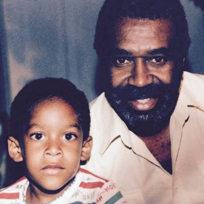 Ty Dolla $ign and His Granddad - Giving us a throwback moment, Ty Dolla $ign posts a picture of him and his late granddad.   (Photo: Ty Dolla $ign via Instagram)