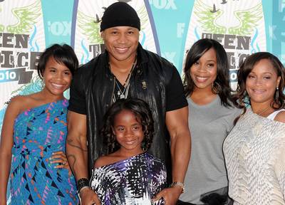 LL Cool J and His Family - We couldn't go without mentioning his little soldier, Najee, who's missing from the photo.  (Photo: Alberto E. Rodriguez/Getty Images)