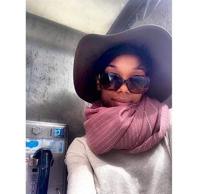 Brandy @4everbrandy - This #OOTD is worthy of the next time you hit the airport. Thanks for the outfit inspiration, Brandy!  (Photo: Brandy via Instagram)