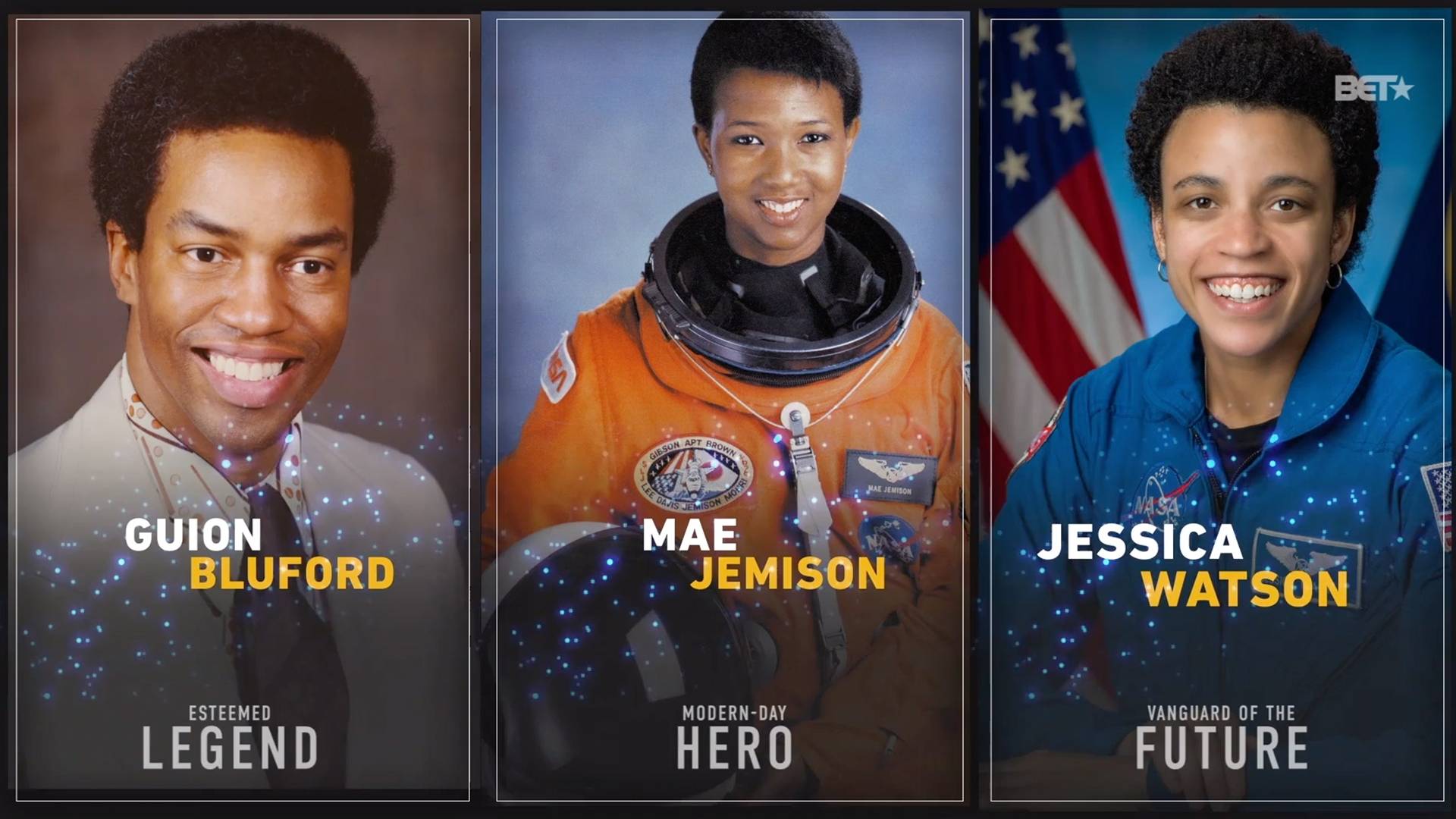 Pioneering black astronauts on Black History Month: Black Excellence Trilogy.