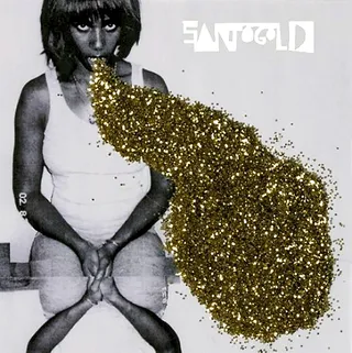 SantOgold - This is the cover of Santi's first album, Santogold and all we can say is that she makes gold glitter look cool.(Photo: Courtesy Atlantic Records)