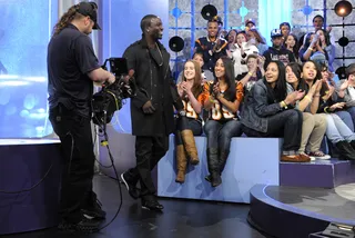 Get Live - Akon takes the stage at 106 &amp; Park, April 30, 2012. (Photo: John Ricard / BET)