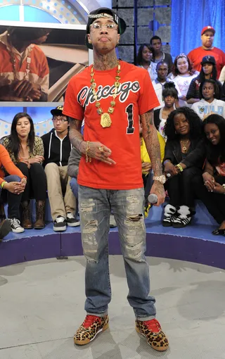 Tyga: Road to the BET Awards - Tyga more than earned his stripes over the past year. From his breakthrough sophomore album to his ubiquitous hit “Rack City,” Tyga established himself as a powerful lieutenant in Lil Wayne’s Young Money army. To cap off his amazing journey since the 2011 BET Awards, where he performed at the pre-show festivities, Tyga’s graduating to the main stage this year. But before he tears it down this Sunday, June 30, take a look back at Tyga’s massive year. (photo: John Ricard / BET)
