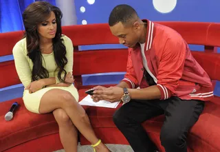 Rocsi and Terrence J - Terrence J and Rocsi have been an on-screen duo for more than five years and although their relationship is platonic, their brother-sister bond makes them shine!(Photo: John Ricard/BET)