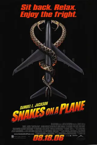 Snakes on a Plane (2006) - Jackson starred in this thriller about an FBI agent traveling on a plane filled with deadly snakes, deliberately released to kill a witness being flown from Honolulu to Los Angeles to testify against a mob boss. Capitalizing on Jackson's yelling and cussin' skills, the film offers the classic line: &quot;I have had it with these motherf--king snakes on this motherf--king plane!&quot;(Photo: Courtesy New Line Cinema)