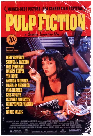 Pulp Fiction (1994) - Director Quentin Tarantino's Pulp Fiction marked Samuel L. Jackson's arrival as both a film star and one of Hollywood's coolest actors. He was nominated for a best supporting actor Oscar after playing Jules Winnfield, a hit man with a conscience and penchant for Bible verses.&nbsp;(Photo: Courtesy Miramax Films)