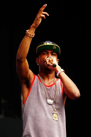 Big Sean - Big Sean is one of the best young rappers in the game. The rookie is signed to Kanye's G.O.O.D. Music and released an extremely successful debut album, Finally Famous, last summer. This wasn't without a lot of hustle and grind though and his mixtapes, Finally Famous Volumes 1 through 3. His future is bright, so keep your eyes open.(Photo: Brendon Thorne/Getty Images)