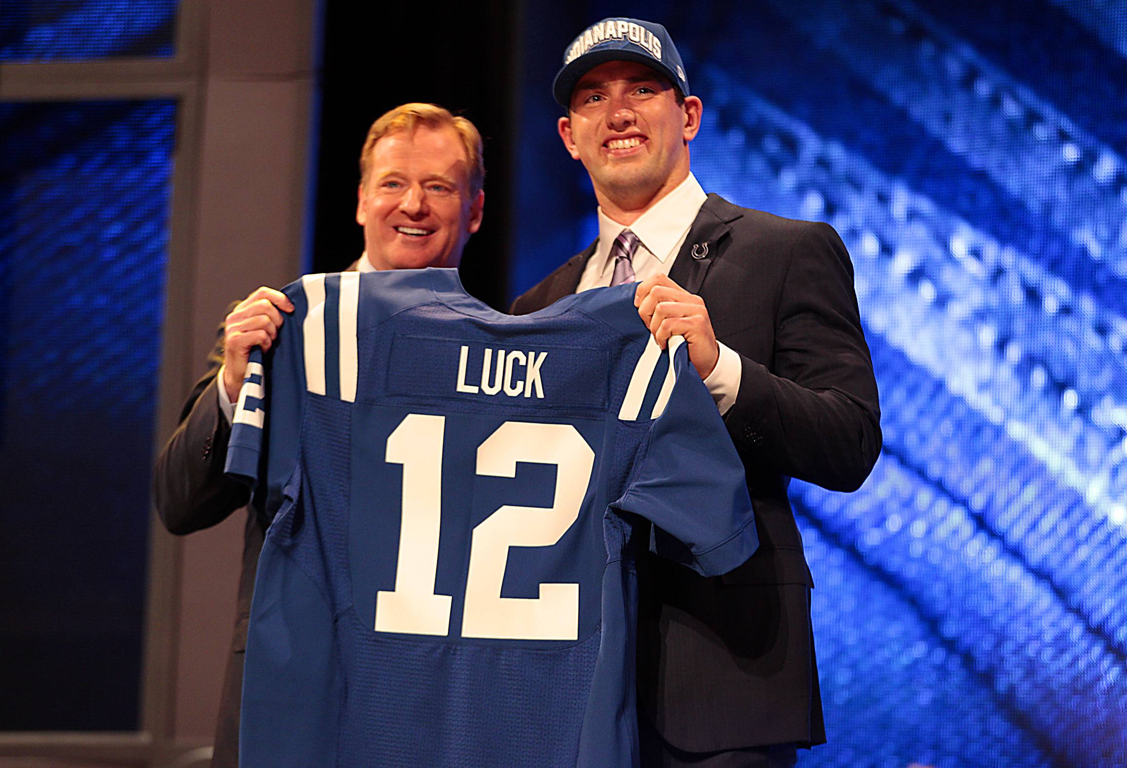 Colts Draft Andrew Luck First Overall in 2012 NFL Draft