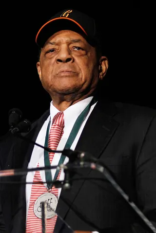 Willie Mays: May 6 - The baseball legend celebrates his 81st birthday. (Photo: Thos Robinson/Getty Images)