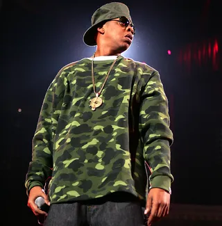 Jay-Z - Pharrell has frequently produced tracks for Hov, but the track that put Hov on the mainstream map was "I Just Wanna Love You (Give It To Me)."(Photo: Scott Gries/Getty Images)