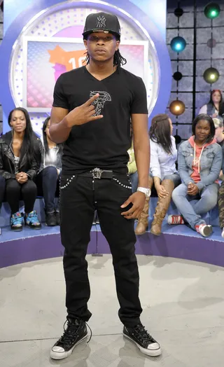 Peace Out - Ca$h Out at 106 &amp; Park, April 25, 2012.&nbsp; (Photo: John Ricard / BET)