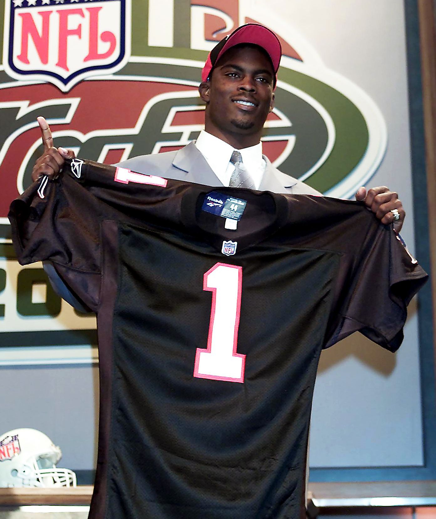 2001 - Michael Vick, - Image 13 From No. 1 NFL Draft Picks: 2001-2013 | BET