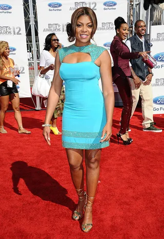 Taraji P. Henson at BET Awards 2012
