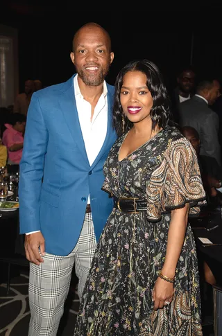 Actress Malinda Williams and fiance Tariq Walker - (Photo: Gip III/Courtesy of the NAACP)