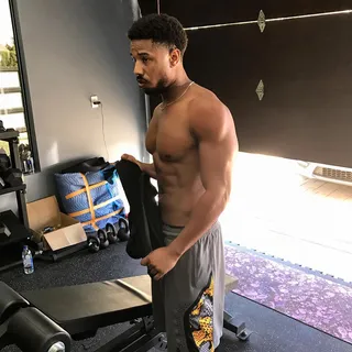 Michael B. Jordan @michaelbjordan - We see you, boo. The actor is still holding on to his Creed body.(Photo: Michael B. Jordan via Instagram)