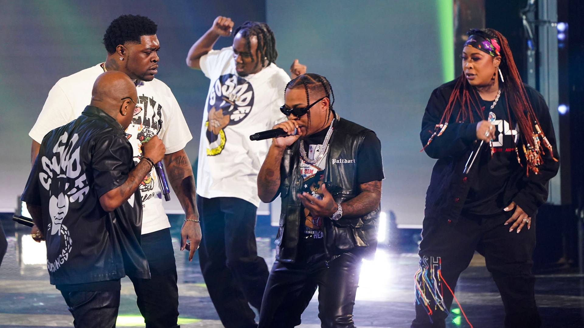 See Migos's BET Awards Photo Diary: Louis Vuitton Harnesses, Paint