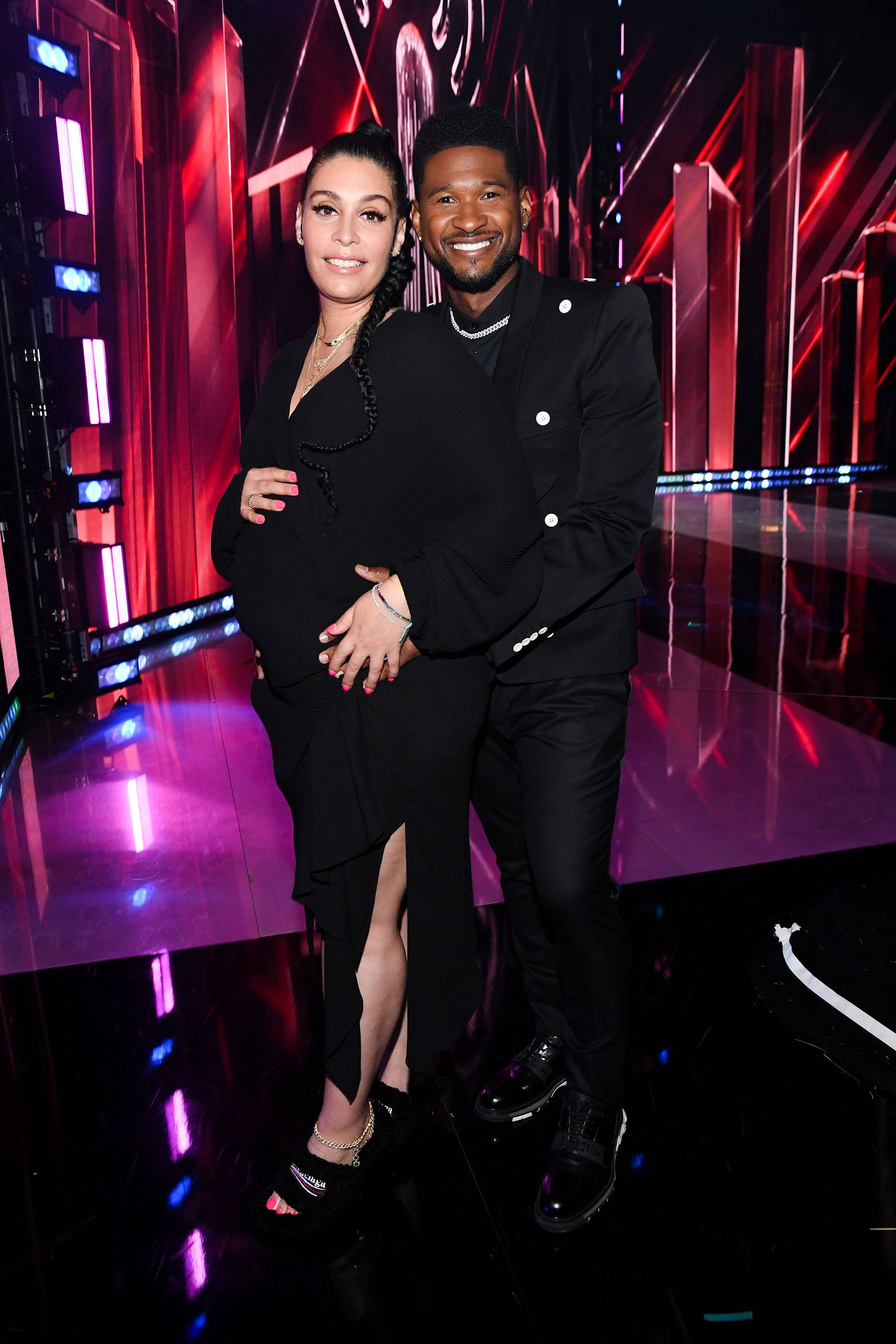 Oh Baby! Usher and Jenn Goicoechea Son Sire Castrello News BET