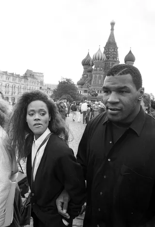 Opposites Attract - Mike Tyson and Robin Givens just might be the most surprising pairing of all time. One thing that wasn't a surprise: their split. (Photo: Santiago Lyon/Reuters/Landov)