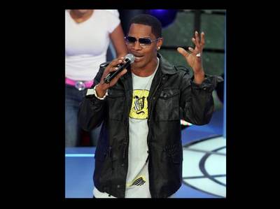 Jamie Foxx - In December, Jamie Foxx performed &quot;Just Like Me,&quot; from his recently released album &quot;Unpredictable,&quot; on the set of 106 & Park.
